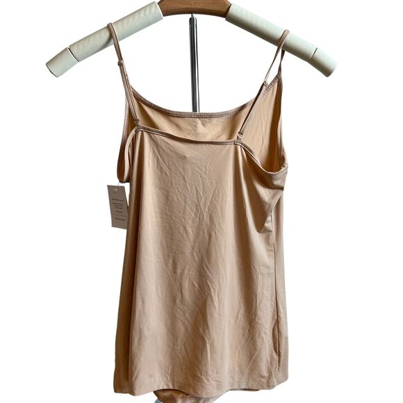 Auden Women's Pearl Tan Micro Cami with Adjustable Straps - Size Small - NWT - Picture 5 of 6